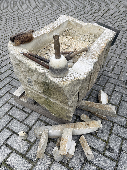 Sandsteinbecken